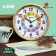 學習時鐘-靜音版 (柔和桃)